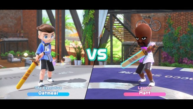 Nintendo Switch Sports Mii CPUs offline