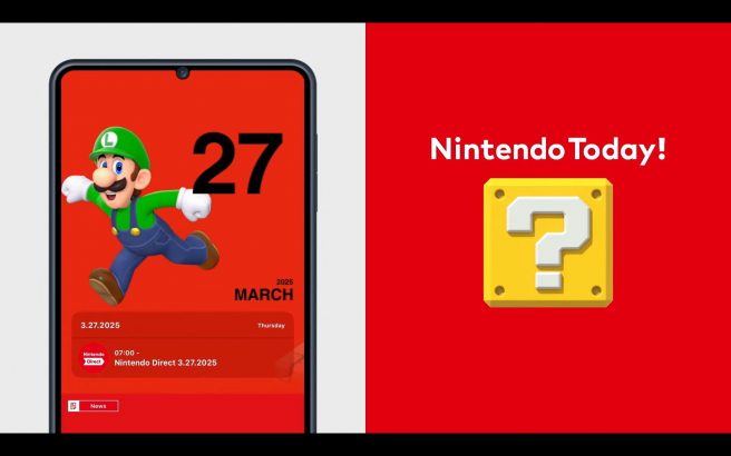 Nintendo Today app
