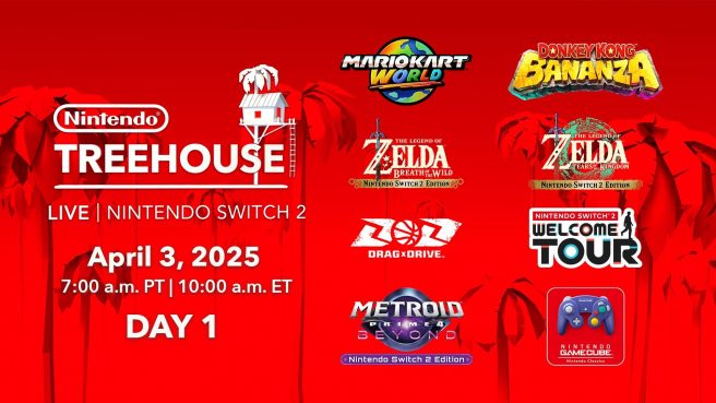 Nintendo Treehouse: Live | Nintendo Switch 2 Day 1 live stream