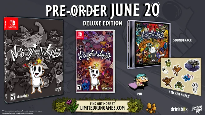 Nobody Saves the World physical