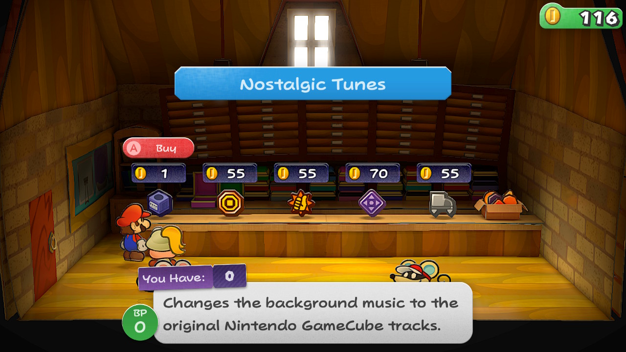 Nostalgic Tunes Badge location