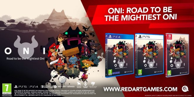 ONI: Road to be the Mightiest Oni physical