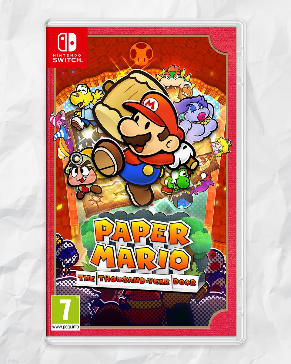 Paper Mario Thousand Year Door boxart
