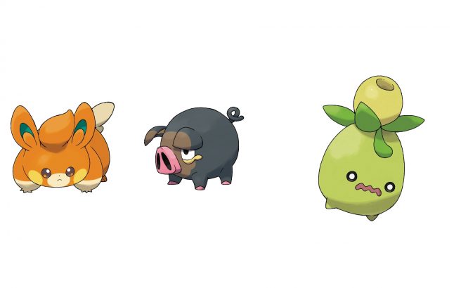Pawmi, Lechonk, Smoliv Pokemon Scarlet Violet