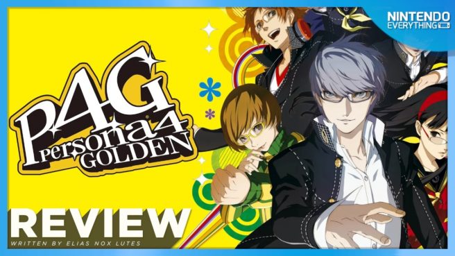 Persona 4 Golden review Switch