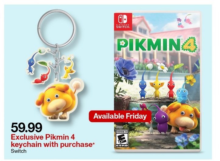 Pikmin 4 pre-order bonus