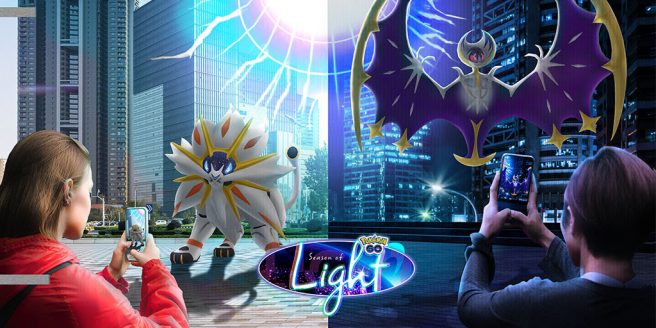 Pokemon GO Solgaleo and Lunala