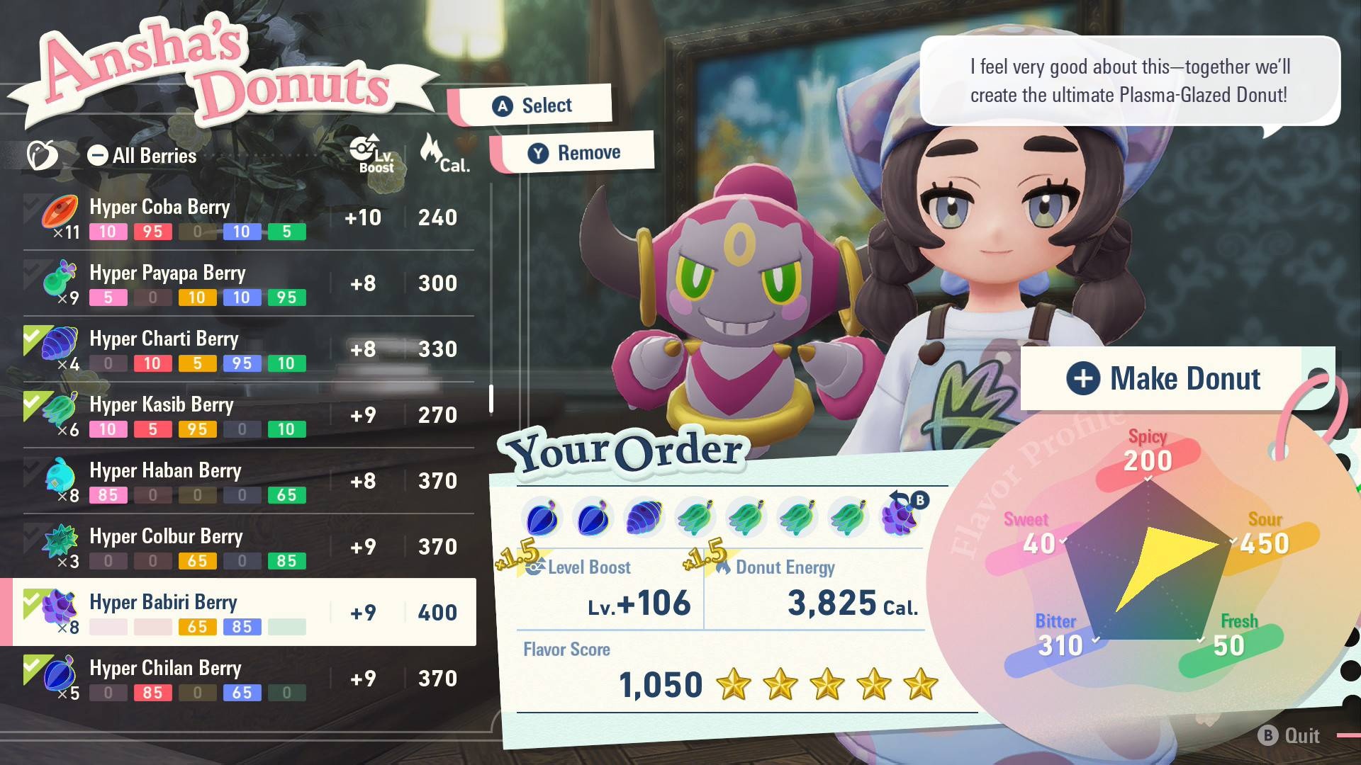 Pokemon Legends Z-A Zeraora Donut Recipe