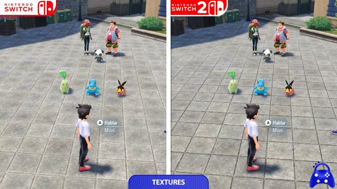 Pokemon Legends Z-A graphics comparison