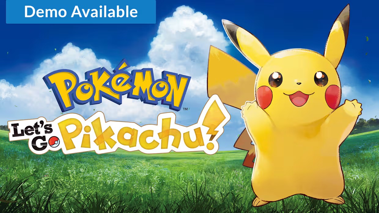Pokemon Let's Go Pikachu key art