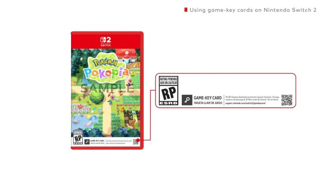 Pokemon Pokopia game-key card