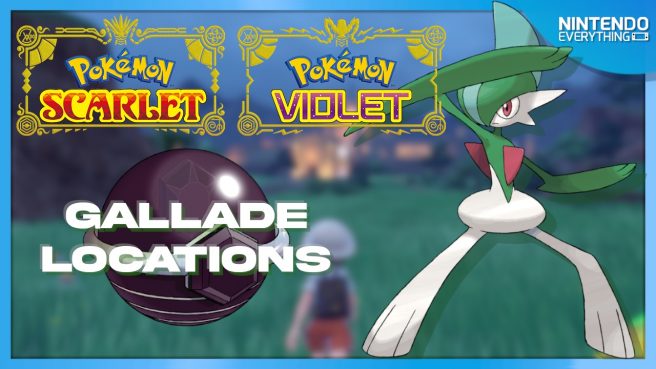 Pokemon Scarlet Violet Gallade location