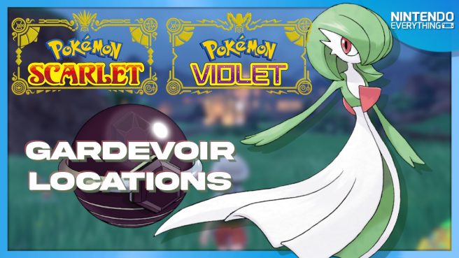 Pokemon Scarlet Violet Gardevoir location