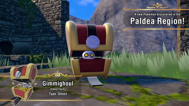 Pokemon Scarlet Violet Gimmighoul