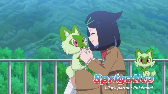 Pokemon Scarlet Violet Liko's Sprigatito distribution