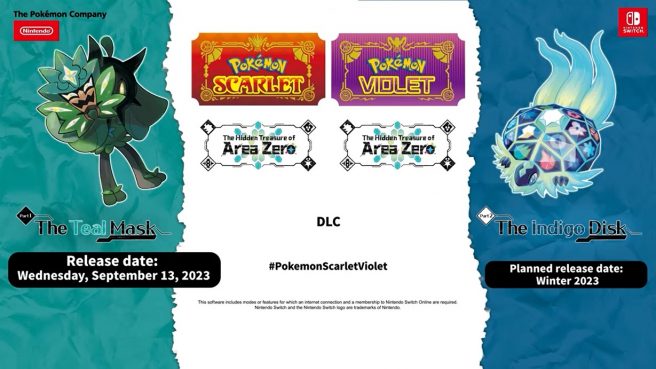 Pokemon Scarlet Violet Teal Mask release date