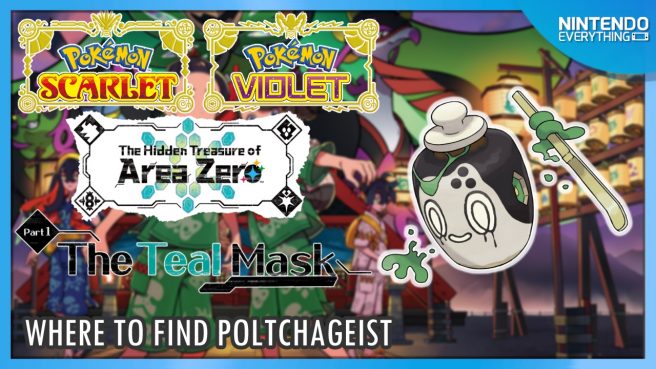 Pokemon Scarlet and Violet Poltchageist location