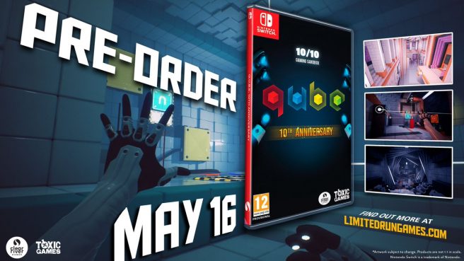 Q.U.B.E. 10th Anniversary physical