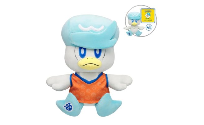 Quaxly Build-A-Bear Pokemon
