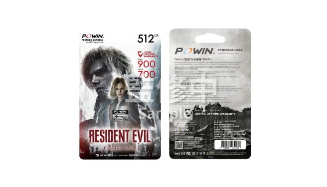 Resident Evil Requiem microSD Express Card