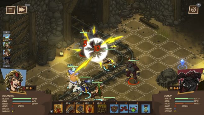 Reverie Knights Tactics gameplay