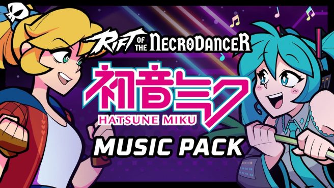 Rift of the NecroDancer Hatsune Miku Music Pack DLC