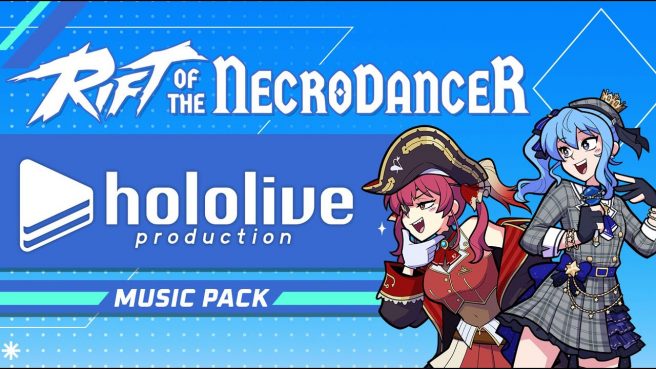 Rift of the NecroDancer Hololive Music Pack DLC