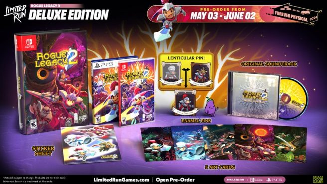 Rogue Legacy 2 physical