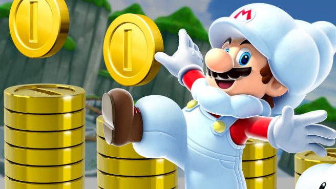 Super Mario Galaxy 2 coin farming
