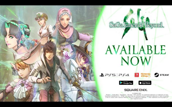 SaGa Emerald Beyond trailer