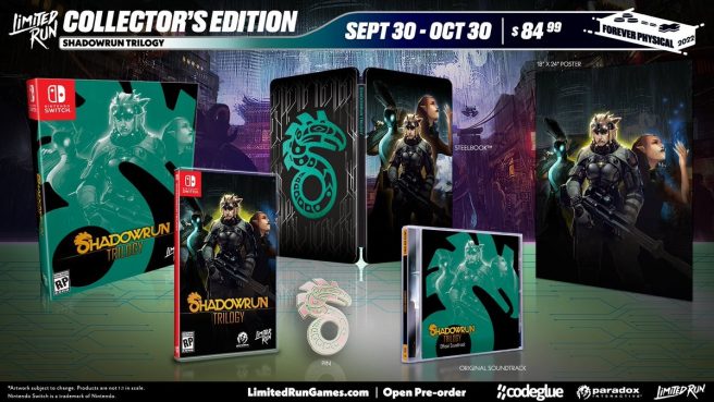 Shadowrun Trilogy physical