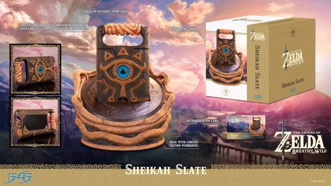 Sheikah Slate statue Zelda: Breath of the Wild