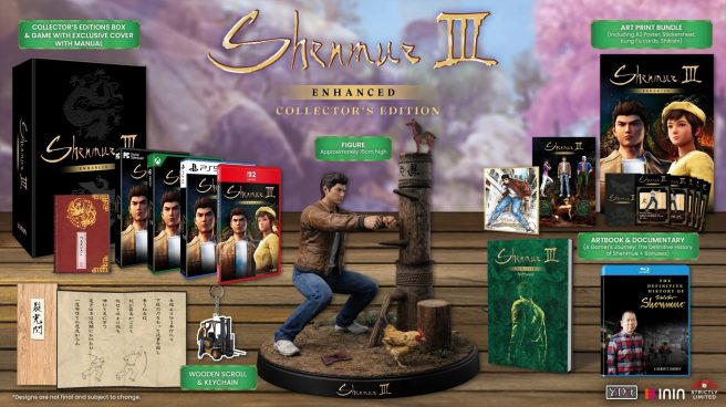 Shenmue 3 Enhanced Switch 2 physical