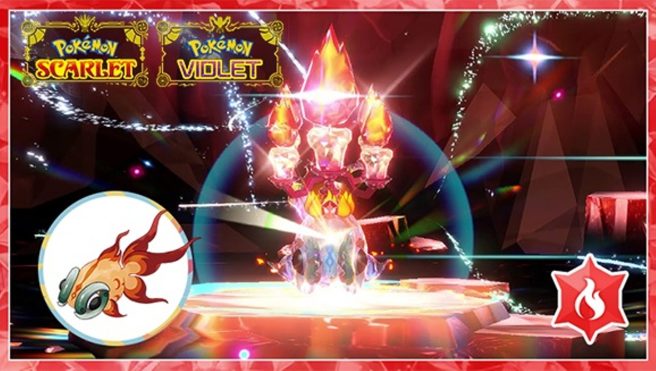 Shiny Chi-Yu Pokemon Scarlet and Violet