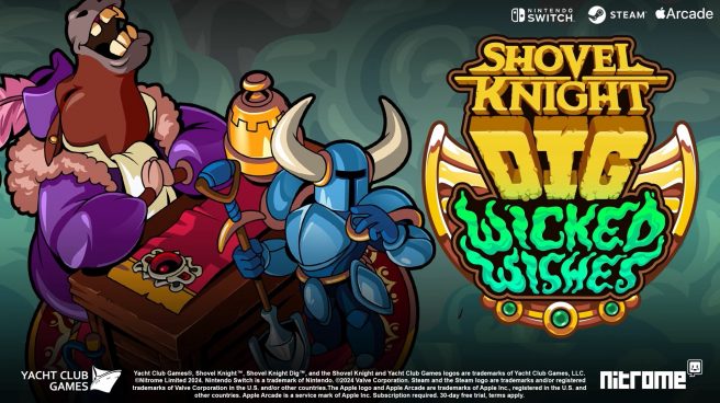 Shovel Knight Dig Wicked Wishes