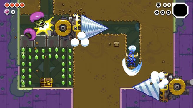 Shovel Knight Dig gameplay