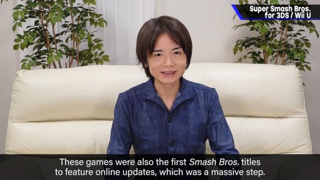 Smash Bros Wii U 3DS development