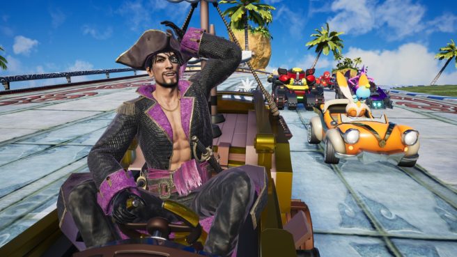 Sonic Racing CrossWorlds Captain Majima