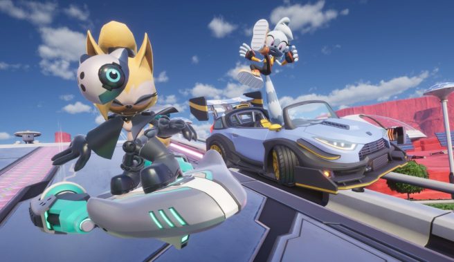Sonic Racing CrossWorlds Tangle & Whisper