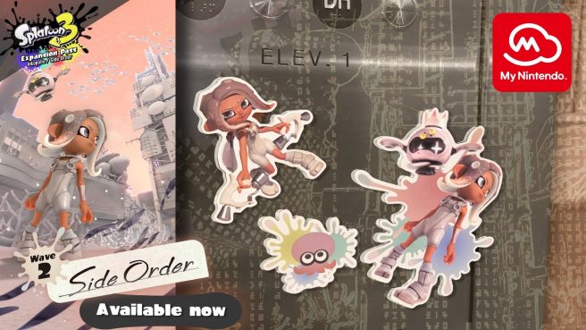 Splatoon 3 Side Order My Nintendo reward