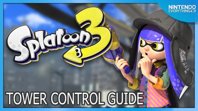 Splatoon 3 Tower Control