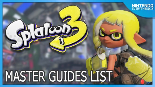 Splatoon 3 guides