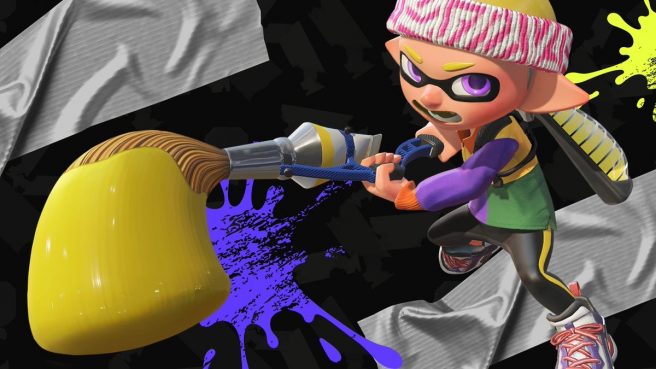 Splatoon 3 inkbrush