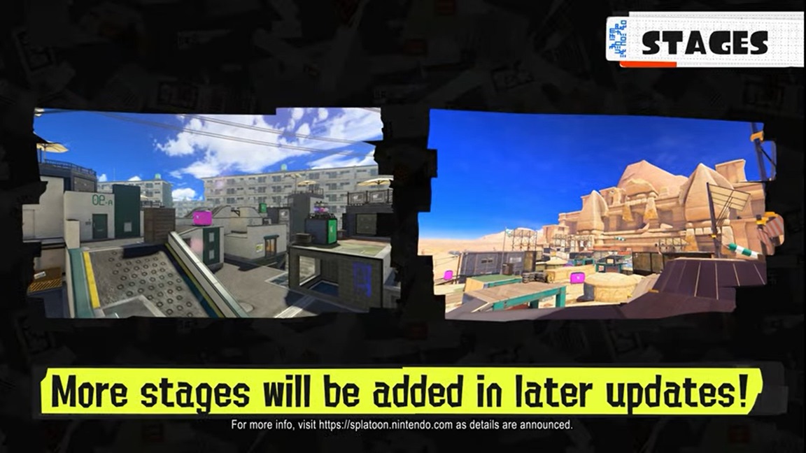 Splatoon 3 stages future