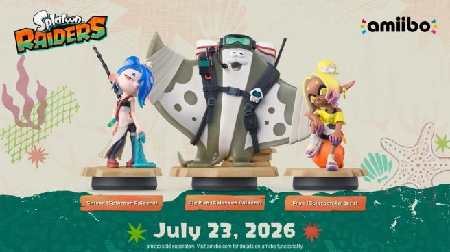Splatoon Raiders amiibo