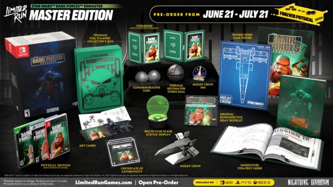 Star Wars Dark Forces Remaster physical