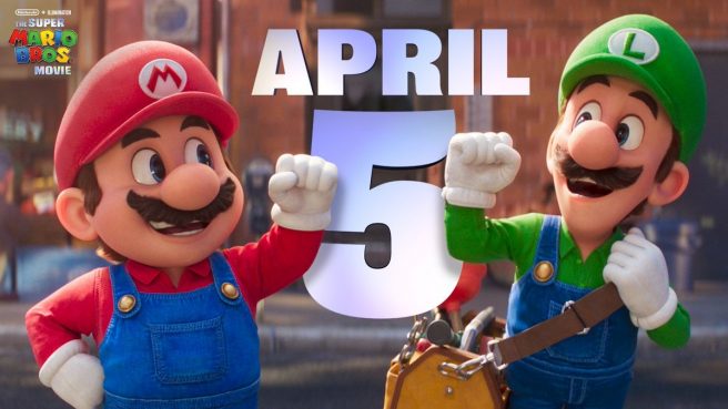 Super Mario Bros Movie April 5