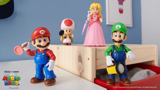 Super Mario Bros. Movie toys lineup Jakks Pacific