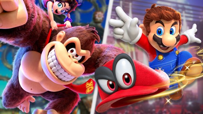 Super Mario Odyssey vs. Donkey Kong Bananza comparison