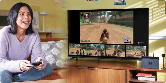 Switch 2 GameChat accessibility features